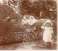 Henri et Annie à Cannes, 1918