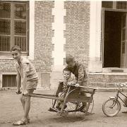 en 1960 : Vincent Alliot, Patrick et Michel Boudin, Jean-René Alliot