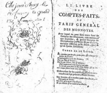 Le Livre des Comptes-Faits