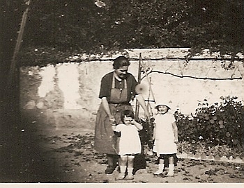 Françoise et Lucienne avec Céline