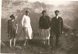 1931_Villars de Lans, Maurice et Suzanne