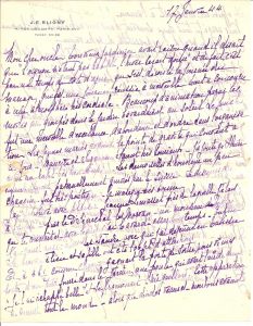 Lettre de Gabrielle